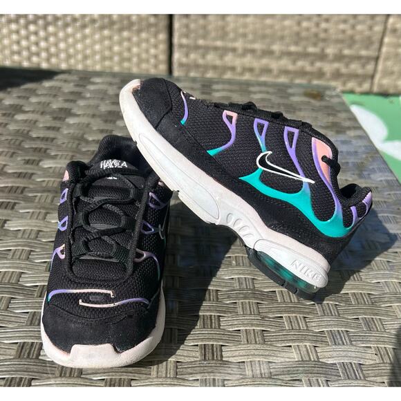 Nike Air Max Tailwind IV Black / Teal / Purple / Pink Gradient– Size 9C - Picture 6 of 8
